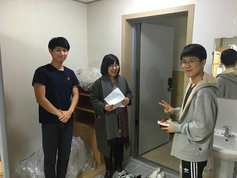 20160314 생활관 방문