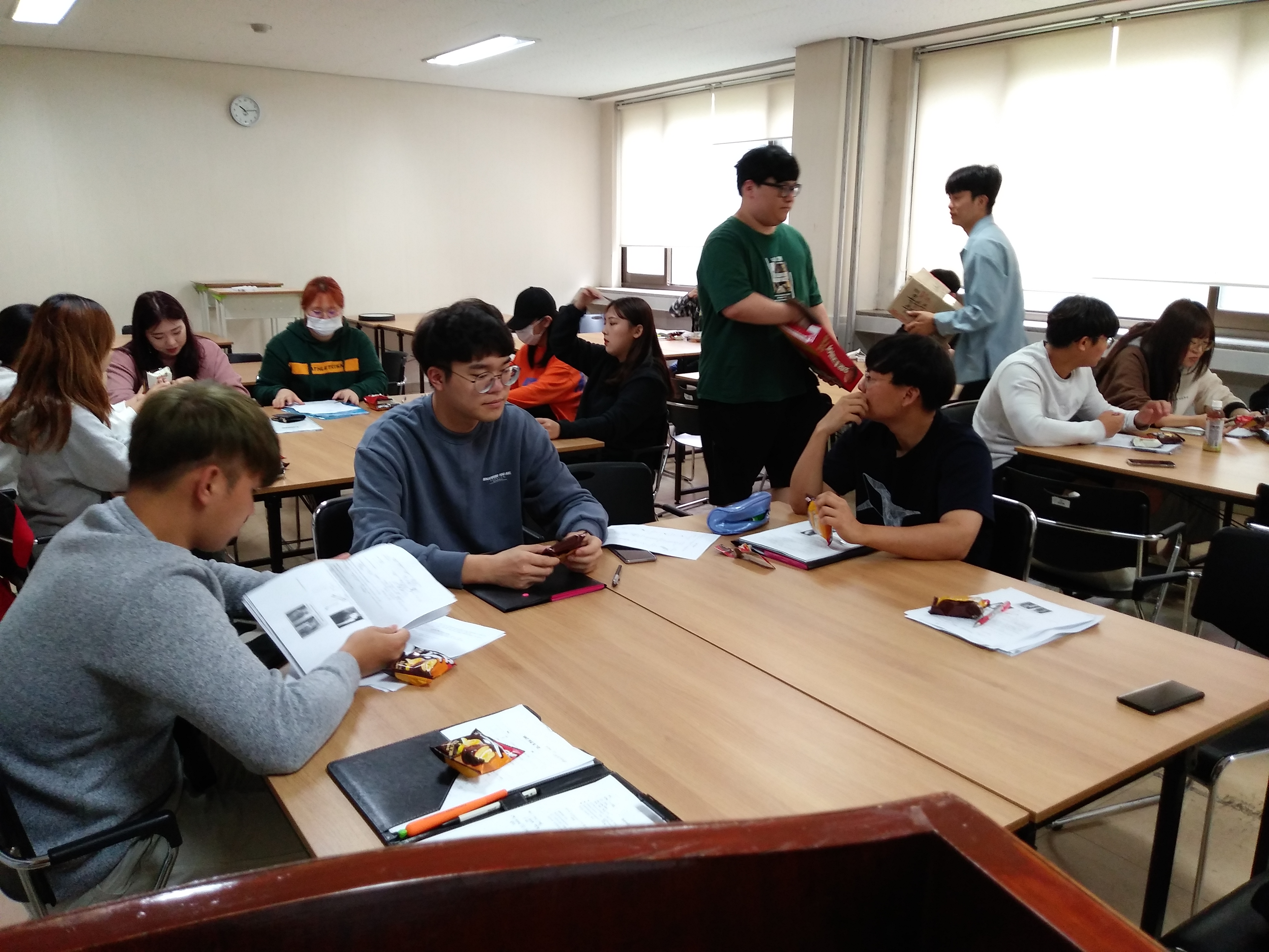 쉬는 시간 간식^^